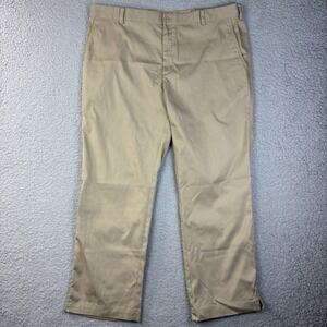 Nike Golf Dri Fit Tan Brown Performance Tech Pants 472532-235 Men's Size 40x30